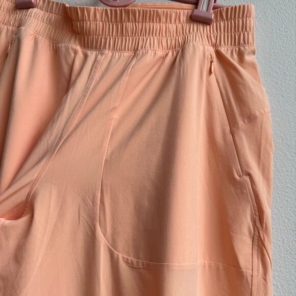 Lululemon Swift Mid Rise Wide Leg Pant Peach Bellini Orange Size 8 Medium - Picture 3 of 6